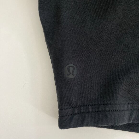 Lululemon Cropped Hoodie Size 2 Black Long Sleeve - Picture 7 of 8